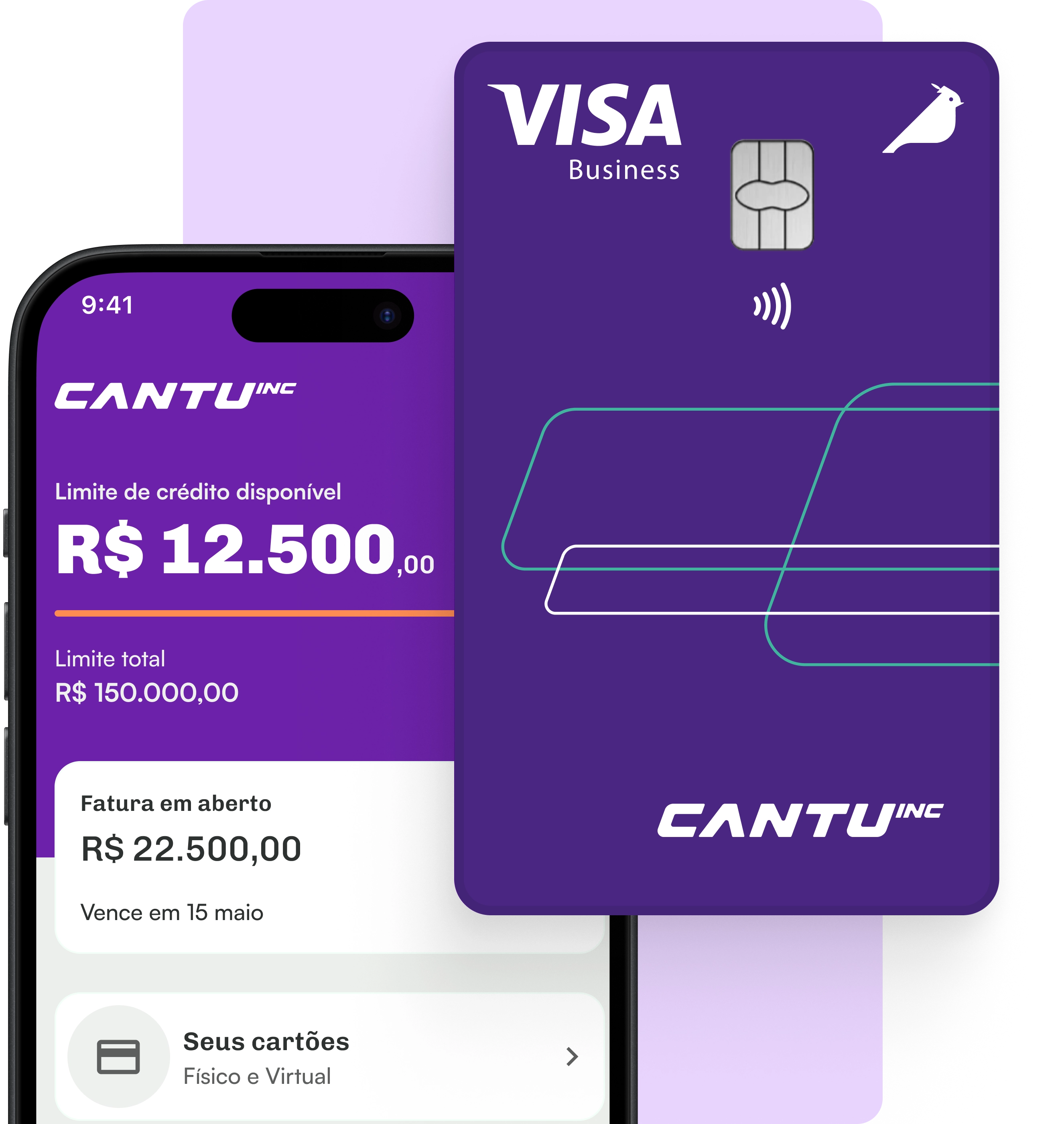 Cartão e app da robbin