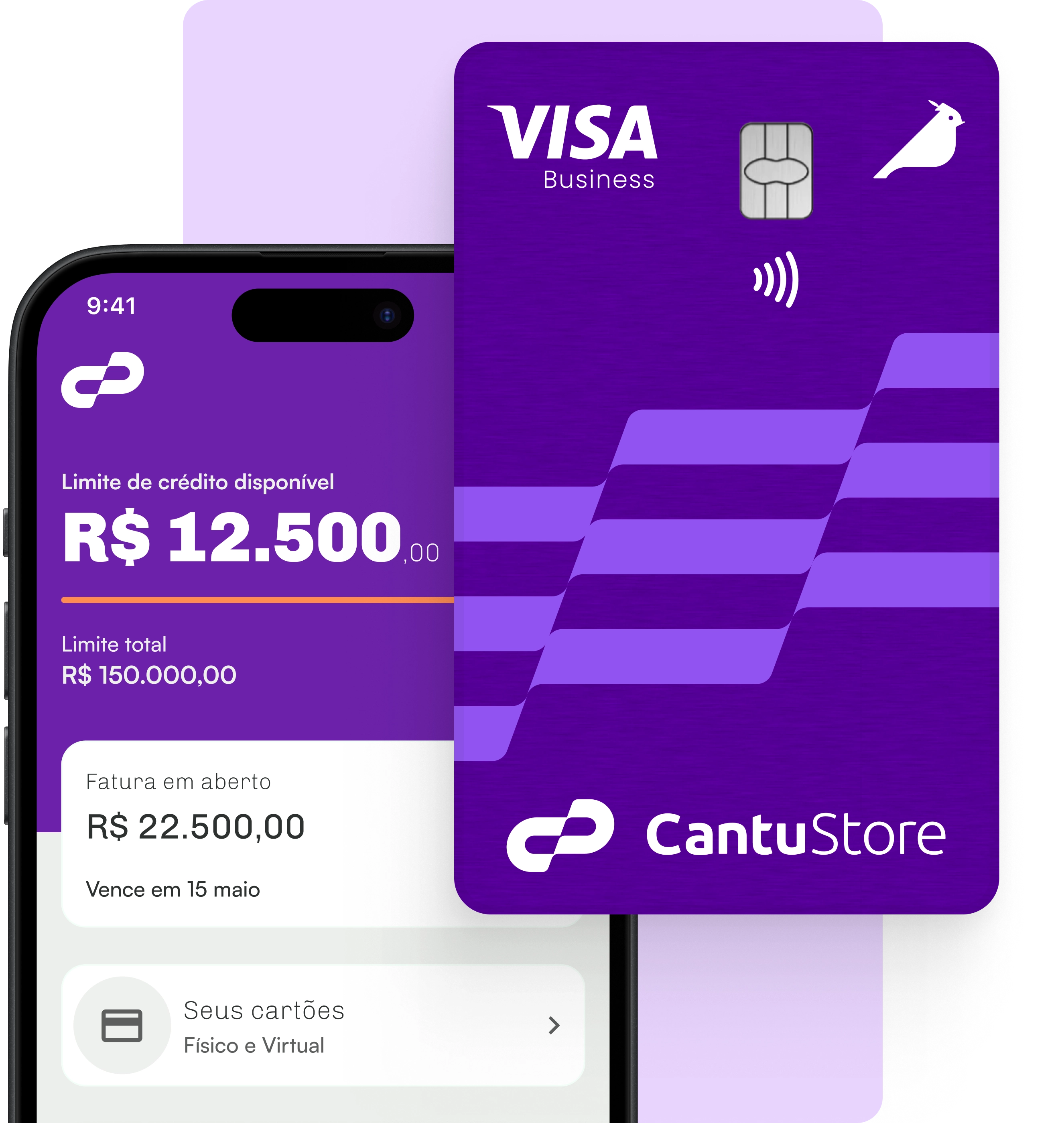 Cartão e app da robbin